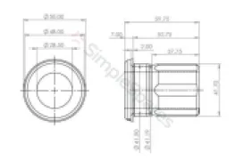 SuperPro FLCA INNER FRONT BUSH KIT (80 duro/ShA) SPF5223K - Image 5