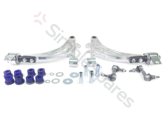 SuperPro Subaru WRX Alloy Arm Kit, replaces ALOY0008K (80 duro/ShA) ALOY0020K - SPR-ALOY0020K