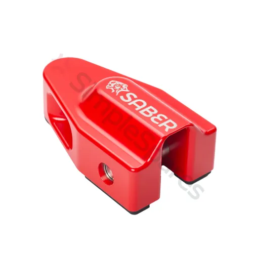 Saber 7075 The Wedge - Cerakote Red SBR-WDGCR - SBR-WDGCR