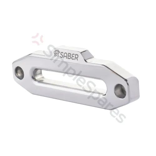 Saber Saber Offroad Aluminium Standard Hawse Fairlead - Polished Alloy SBR-FLP - SBR-FLP