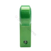 Saber 7075 Aluminium Rope Friendly Recovery Hitch - Green Prismatic SBR-RFRH3G - Image 2