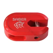 Saber Saber 7075 Alloy Winch Shackle Short - Cerakote Red SBR-AWSSCR - Image 2