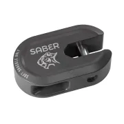 Saber Saber 7075 Alloy Winch Shackle Short - Cerakote Grey SBR-AWSSCG - Image 1