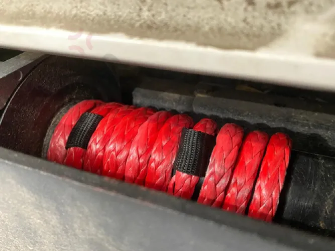 Saber Saber 13,500kg – 12mm SaberPro® Comp Spec Red Single Braided Winch Rope – 50M SBR-50WR-R - SBR-50WR-R