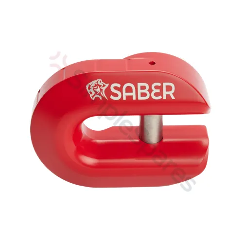 Saber 7075 Alloy Winch Shackle - Cerakote Red SBR-AWS2CR - SBR-AWS2CR