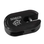 Saber Saber 7075 Alloy Winch Shackle Short - Cerakote Black SBR-AWSSCBLK - Image 1