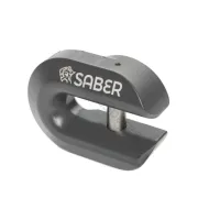 Saber 7075 Alloy Winch Shackle - Cerakote Grey SBR-AWS2CG - Image 2