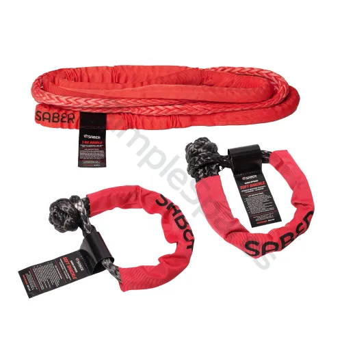 Saber 14mm SaberPro Bridle & Twin 15K Soft Shackle Kit SBR-BRK14-5 - SBR-BRK14-5
