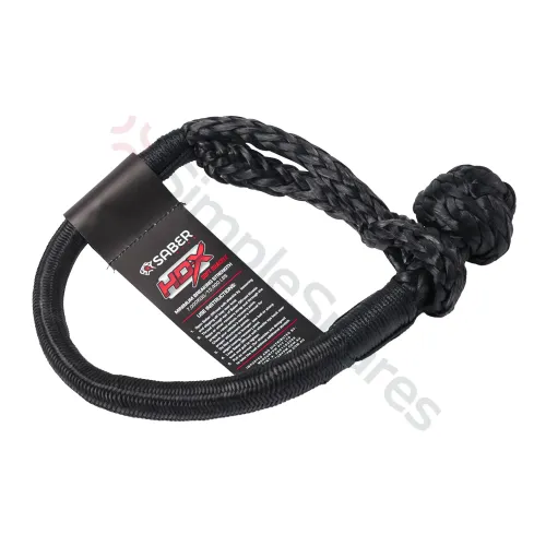 Saber Saber 7000KG HDX Technora Bound Soft Shackle SBR-7KTBSSB - SBR-7KTBSSB