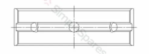ACL Race Series Main Bearing Set 5M8632H-.025 - Image 3