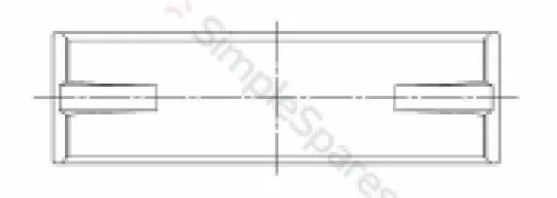 ACL Race Series Main Bearing Set 5M8632H-.025 - Image 4