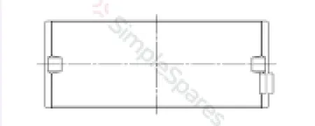 ACL Race Series Main Bearing Set 5M8378H-.025 - Image 4