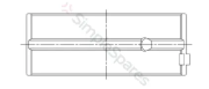 ACL Race Series Main Bearing Set 5M8361H-.025 - Image 5