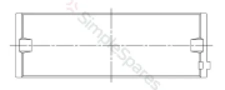 ACL Race Series Main Bearing Set (Standard) 6M1581H-STD - Image 2