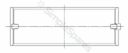 ACL Race Series Main Bearing Set (+0.020") 5M829H-020 - Image 2