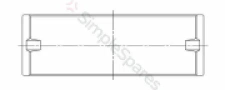 ACL Race Series Main Bearing Set (Standard) 5M8174H-STD - Image 2