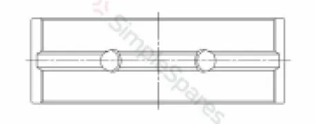 ACL Race Series Main Bearing Set 5M8174H-.025 - Image 3