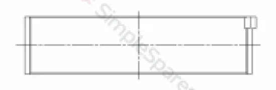 ACL Race Series Con Rod Bearing Set (Standard) 6B2473H-STD - Image 2