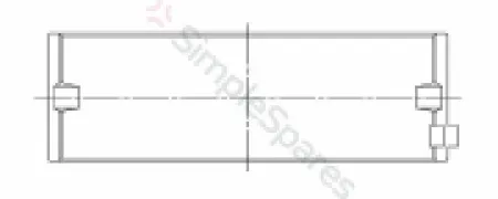 ACL Race Series Main Bearing Set (Standard) 5M1237H-STD - Image 2