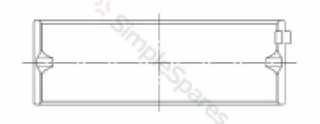 ACL Race Series Main Bearing Set (Standard) 5M1219H-STD - Image 2