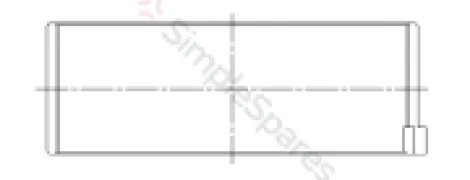 ACL Race Series Con Rod Bearing Set 4B8351H-.50 - Image 2