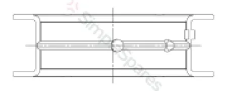 ACL Race Series Main Bearing Set 5M1144H-.25 - Image 4
