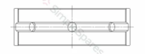 ACL Race Series Main Bearing Set (Standard) 4M8468H-STD - Image 3
