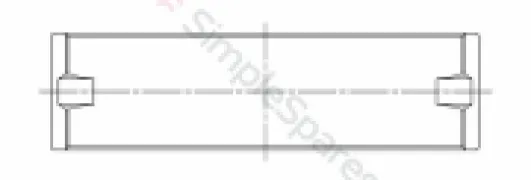 ACL Race Series Main Bearing Set 4M8468H-.025 - Image 4
