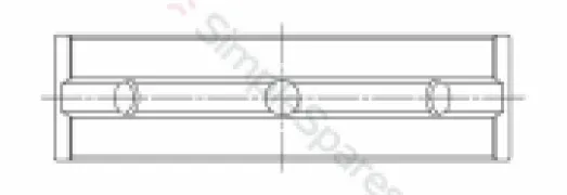 ACL Race Series Main Bearing Set 4M8468H-.025 - Image 5