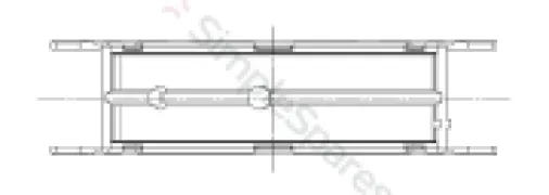 ACL Race Series Main Bearing Set 4M2273H-.25 - Image 4