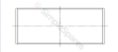 ACL Race Series Con Rod Bearing Set 4B8635H-.25 - Image 2