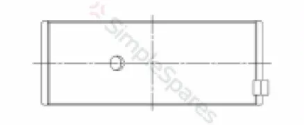 ACL Race Series Con Rod Bearing Set 4B1780H-.50 - Image 2