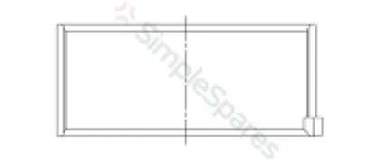 ACL Race Series Con Rod Bearing Set 4B1110H-.25 - Image 2