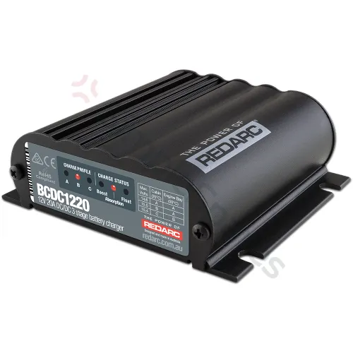 REDARC 12V 20A DC-DC 3 Stage Battery Charger BCDC1220 - RDC-BCDC1220