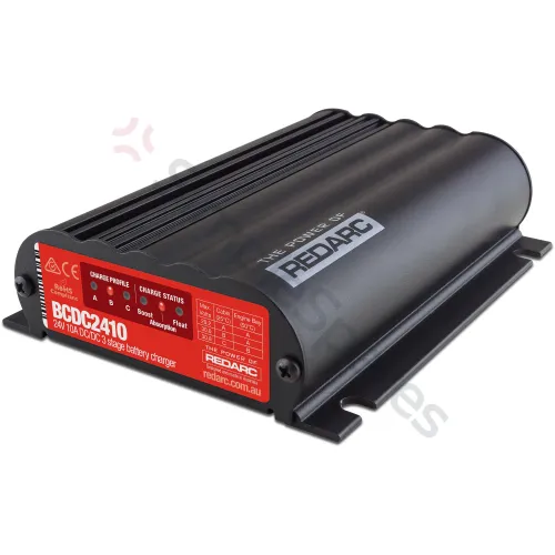 REDARC 24V 10A (Current Input Limited) DC-DC 3 Stage Battery Charger (with MPPT Solar) BCDC2410 - RDC-BCDC2410