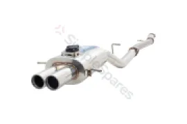 Xforce 3" Cat-Back System with Twin Tip Varex Muffler, 304 Stainless Steel E4-SW05VMK5-CBS - Image 1