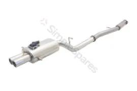 Xforce 3" Cat-Back System with Twin Tip Varex Muffler, 304 Stainless Steel E4-SW05VMK5-CBS - Image 2