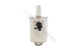 Xforce Oval Body 6" x 10" x 15" (15,24cm x 25,4cm x 38,1cm) Center in/Center out 3.5" Flanged Inlet, 3.5" Single-wall Outlet VMK11-350 - Image 4