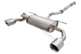 Xforce 3" Cat-Back System, 304 Stainless Steel ES-T86-02-CBS - Image 1