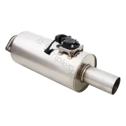 Xforce Round Body 7" x 15" (17,78cm x 38,1cm) Center in/Center out 3" Flanged Inlet, 3" Single-wall Outlet VMK16-300 - Image 1