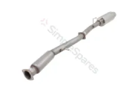 Xforce 3" Cat-Back System with Straight-Out Cannon Muffler, 409 Raw Stainless Steel E4-SW05-LPA-CBS - Image 2