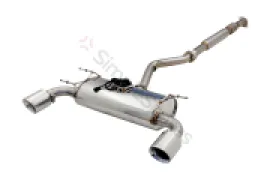 Xforce 2.5" Cat-Back System with Varex Muffler, 304 Stainless Steel EST861VKCS - Image 1
