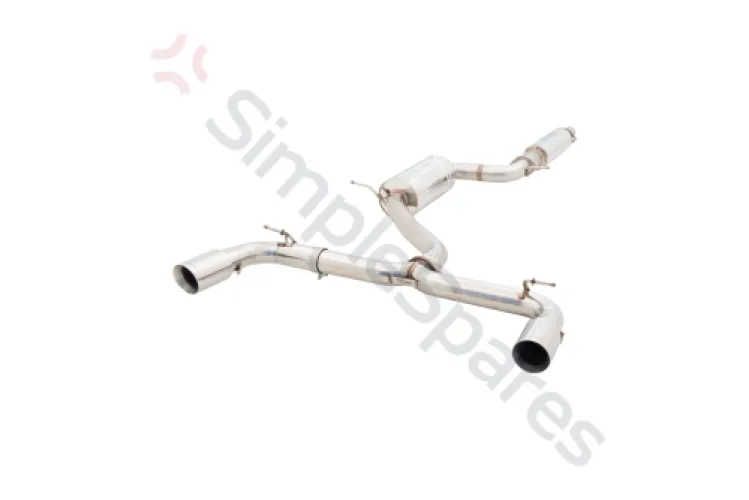Xforce 3" Cat-Back System, 304 Stainless Steel ES-VW08-CBS - XFO-ES-VW08-CBS