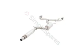 Xforce 3" Cat-Back System, 304 Stainless Steel ES-VW08-CBS - Image 2