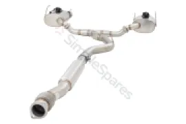 Xforce 3" Cat-Back System with Varex Mufflers, 304 Stainless Steel ES-SW20-VMK-CBS - Image 3