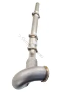 Xforce 3" Downpipe with High-Flow Catalytic Converter, 304 Stainless Steel (for track and off road use only) ES-VW08-KITB - Image 2