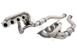 Xforce 1"7/8 Header with High-Flow Catalytic Converters, 304 Stainless Steel (for track and off road use only) H2-FM15KIT - Image 1