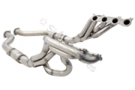 Xforce 1"7/8 Header with High-Flow Catalytic Converters, 304 Stainless Steel (for track and off road use only) H2-FM15KIT - Image 3
