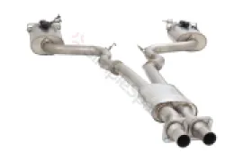 Xforce 3" Cat-Back System with Oval Varex Mufflers, 304 Stainless Steel ES-FM15-02-VMK-CBS - Image 2