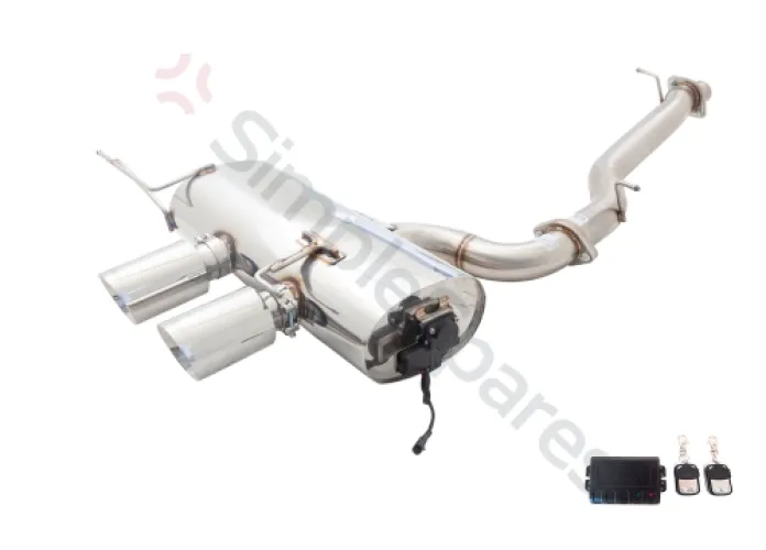 Xforce 3" Cat-Back System with Varex Muffler, 304 Stainless Steel ES-VW07VMK-CBS - XFO-ES-VW07VMK-CBS